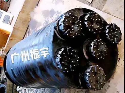 广州振宇800MM潜孔锤集束式再次入岩微风化 高效环保助力海南自贸易港建设