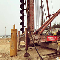 振宇直径800mm大口径潜孔锤高效入岩微风化海滩岩在中国建筑建设项目中